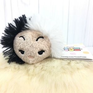 Cruella Deville Tsum Tsum 3.5 in Mini Plush NWT